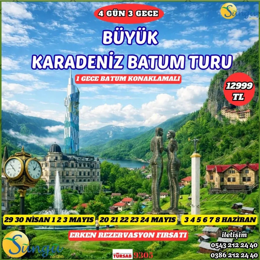 Büyük Karadeniz Batum Turu