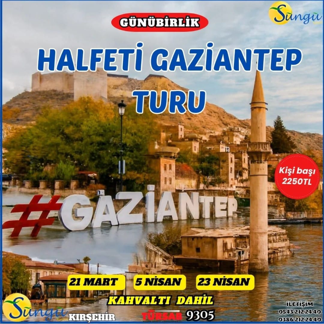 Halfeti Gaziantep Turu