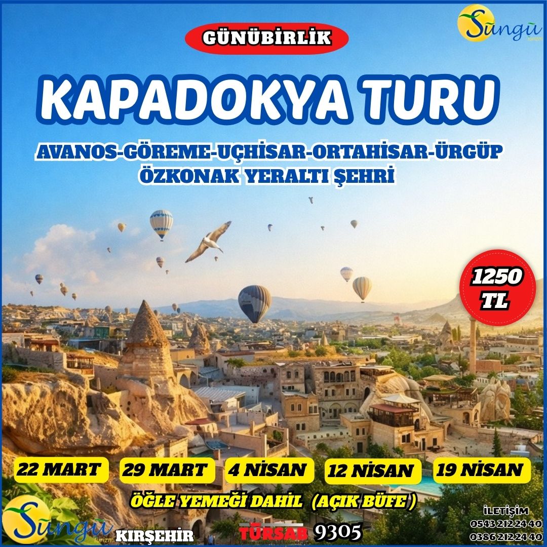 KAPADOKYA TURU