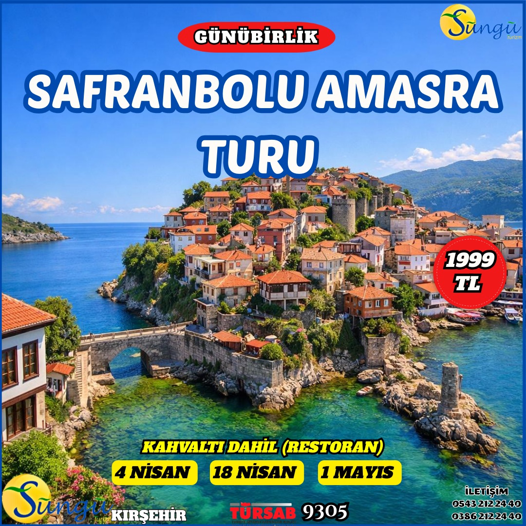 SAFRANBOLU AMASRA TURU